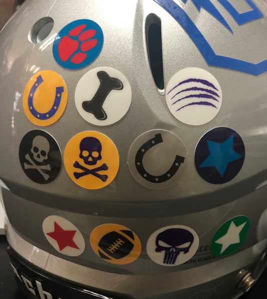 Helmet Award Decals