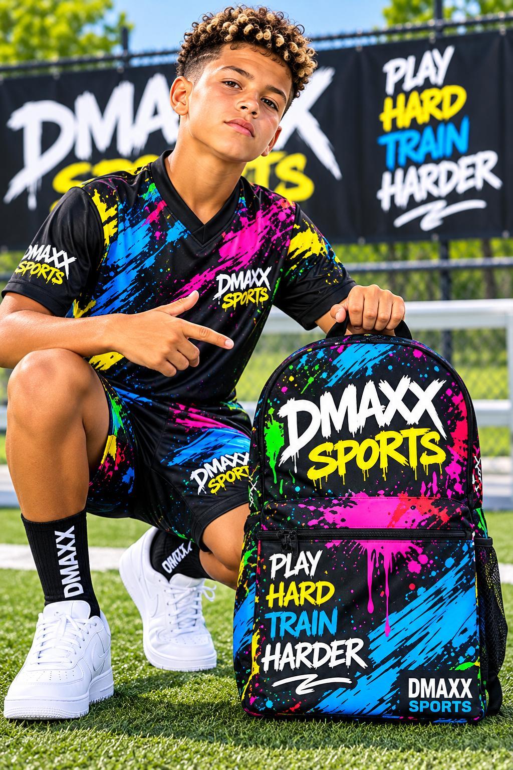 Work Hard Play Hard Backpack