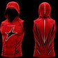 Pilots Sleeveless compression shirt with hood