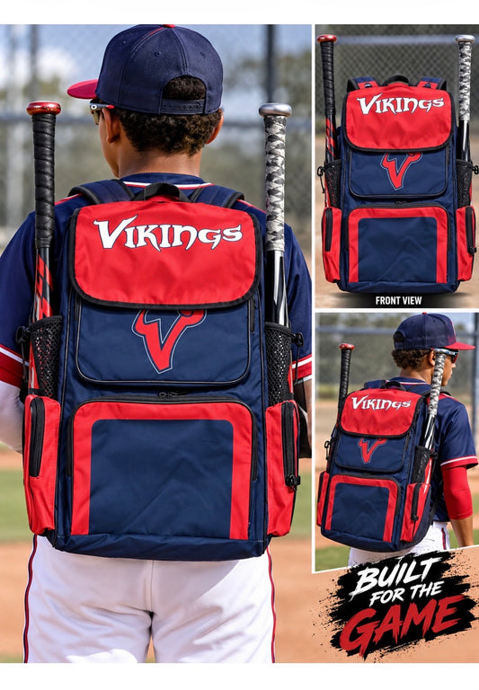 Custom Baseball/Softball backpacks