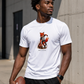 Dmaxx Football Fox - white tee
