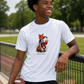 Dmaxx Football Fox - white tee