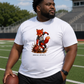 Dmaxx Football Fox - white tee