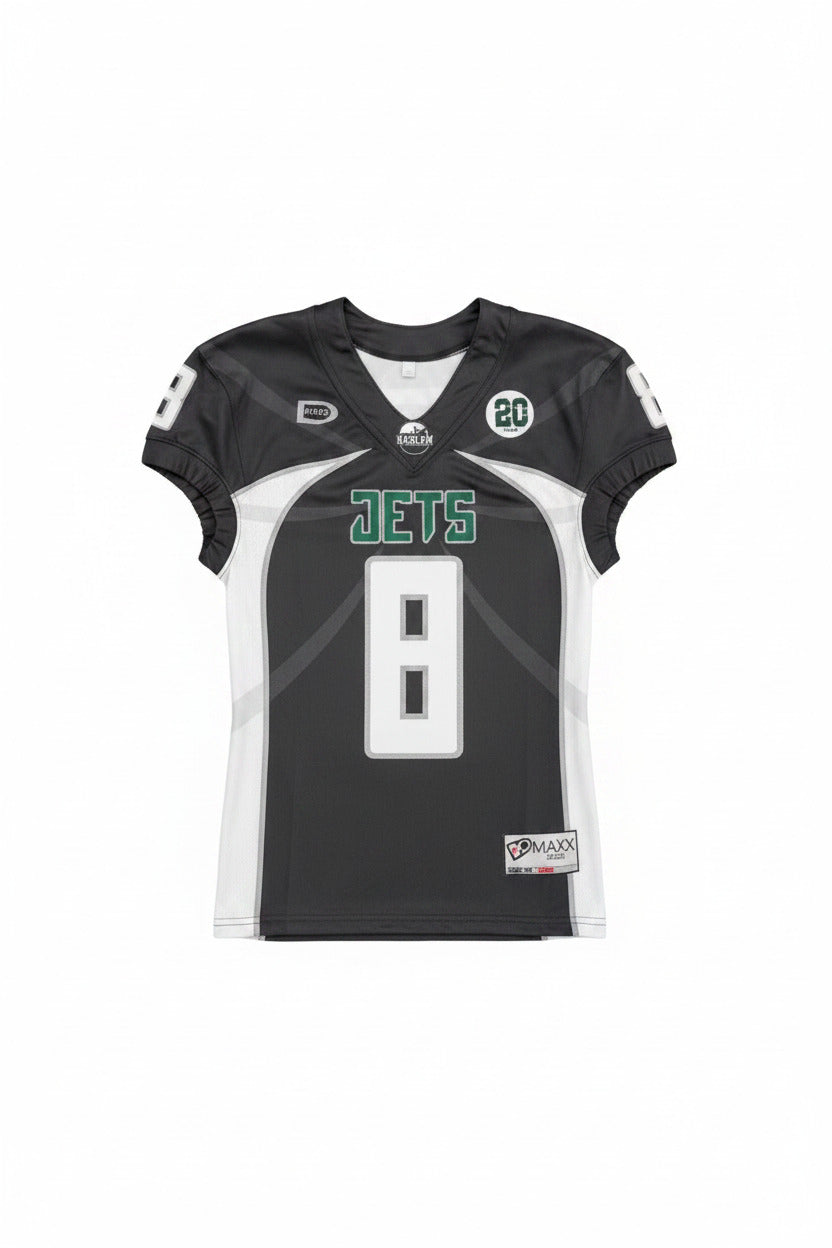 Football jersey on a gray surface