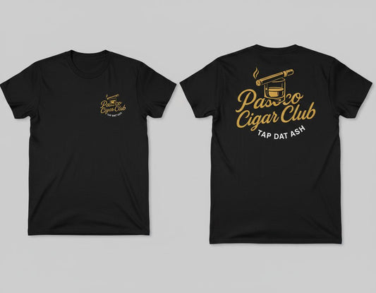 Pasco Cigar Club Shirt with chest logo